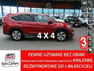 Honda CR-V 4x4 SKÓRA+Kamera+LED+NAVI GWARAN.Serwisowany w ASO I-wł Kraj Bezwypad IV (2012-2018)