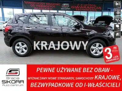 Nissan Qashqai 1,6 16V Benzyna KRAJOWY 100% Bezwypadkowy CZUJNIKI PARKOWANIA 6xAirbag I (2007-2013)