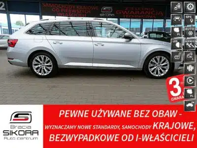 Škoda Superb Laurin&Klement AUTOMAT ACC GWARANCJA 1wł Kraj Bezwyp Serwisowany F23% III (2015-2023)