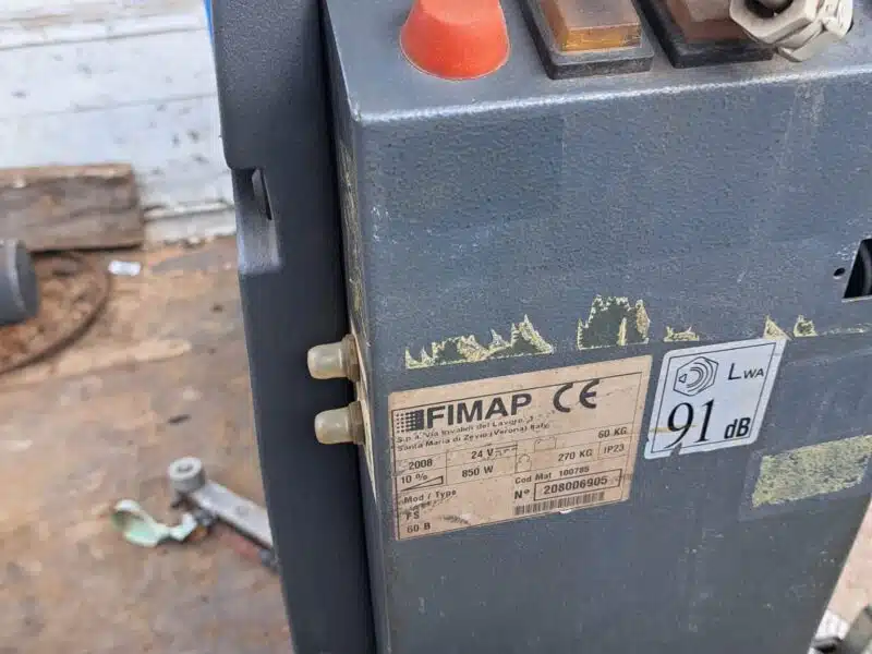 Samojezdna zamiatarka Fimap Fs 60B