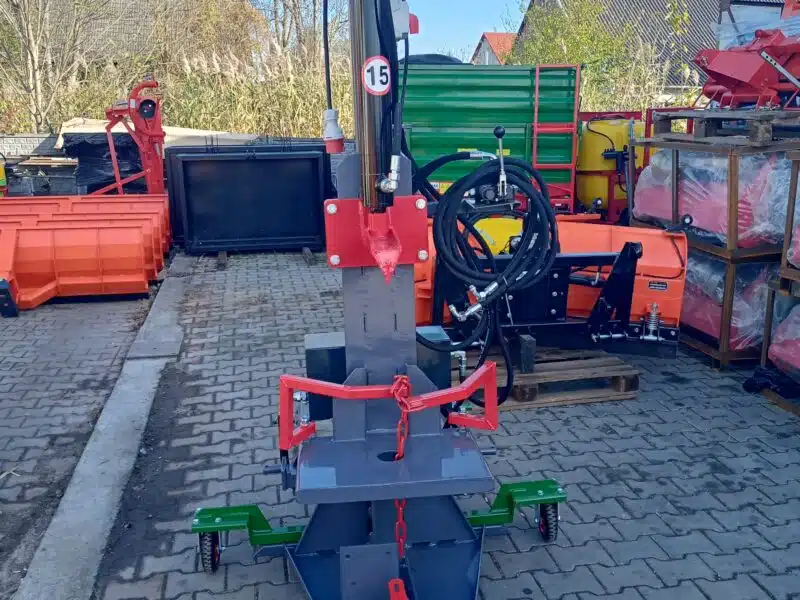 Łuparka Pionowa ELEKTRYCZNA z własną pompą