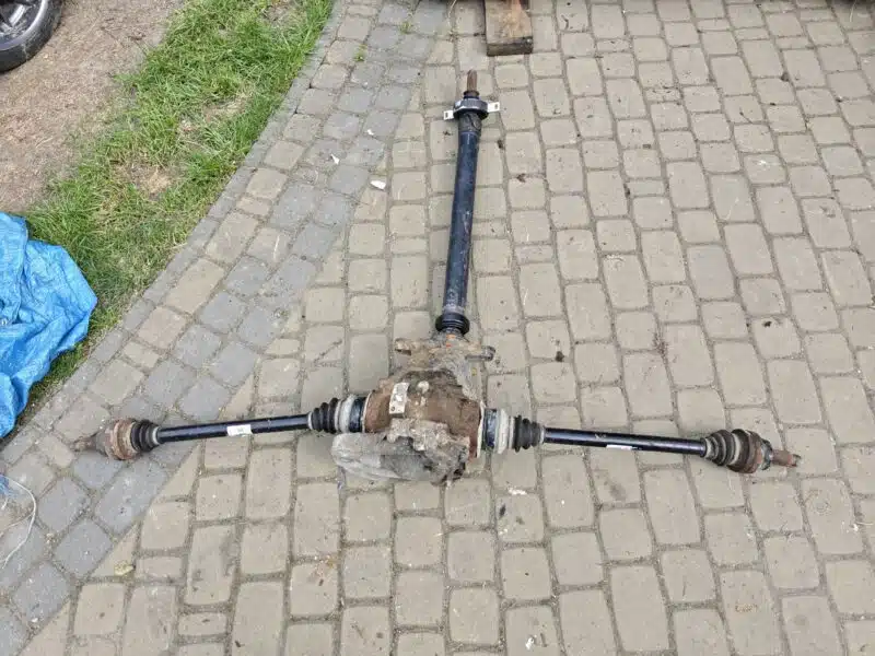 BMW X5 Dyferencjał 7551568-05 + półośki
