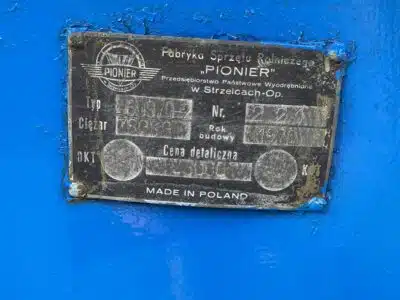 Kopaczka elewatorowa Pionier Z609
