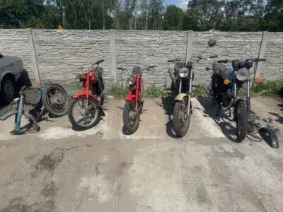 Motocykle PRL Ogar ETZ Komar Romet