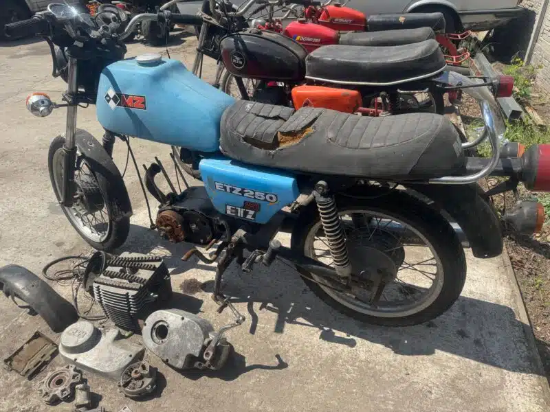 Motocykle PRL Ogar ETZ Komar Romet