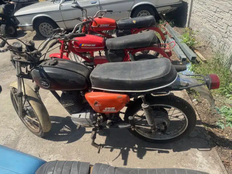 Motocykle PRL Ogar ETZ Komar Romet