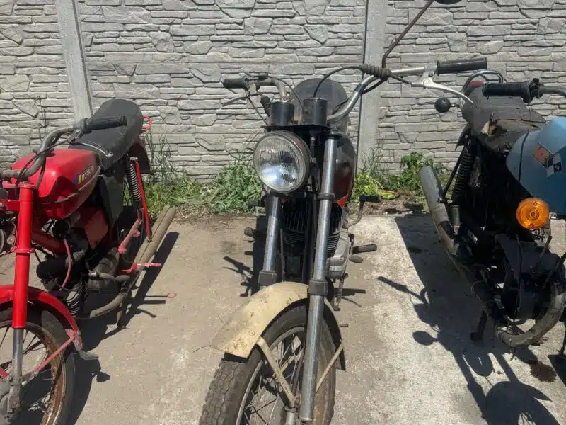 Motocykle PRL Ogar ETZ Komar Romet