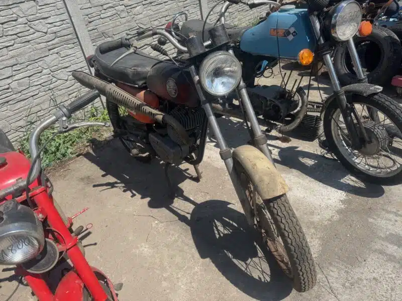 Motocykle PRL Ogar ETZ Komar Romet