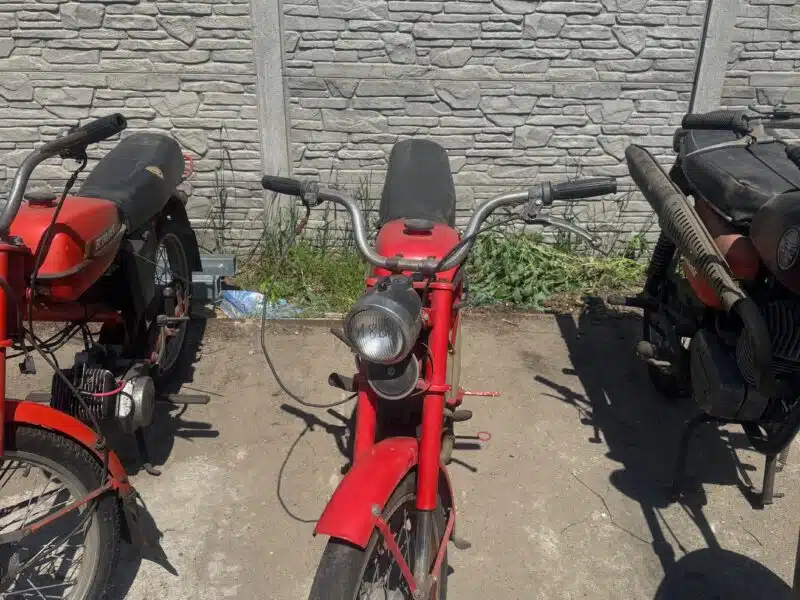 Motocykle PRL Ogar ETZ Komar Romet