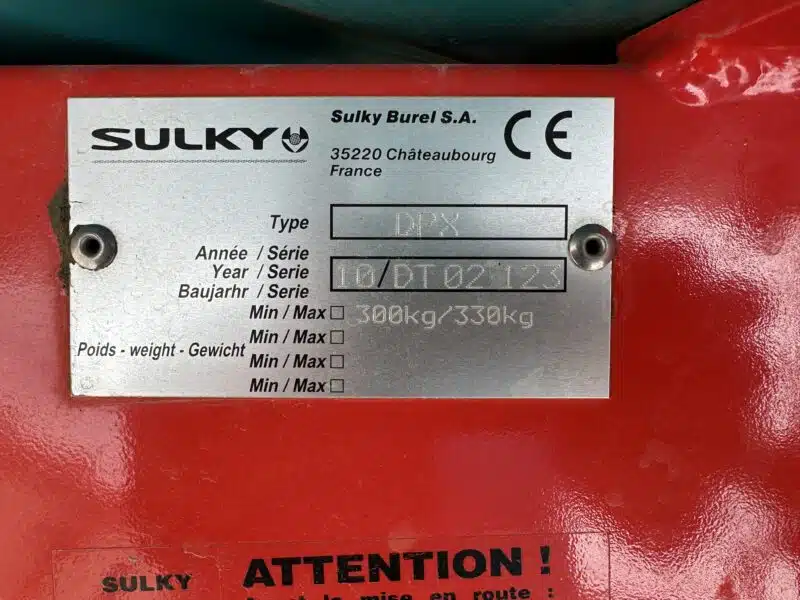 Rozsiewacz sulky dpx 2100L