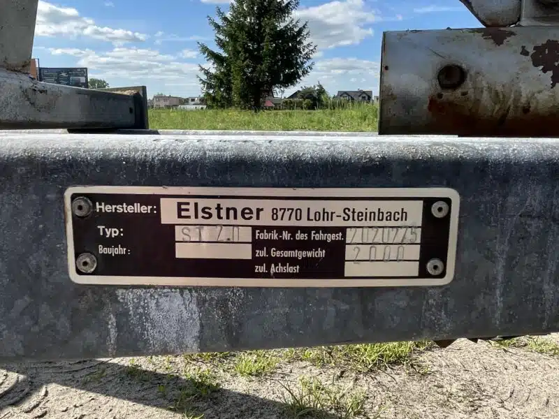 Sprzedam lawetę Elstner