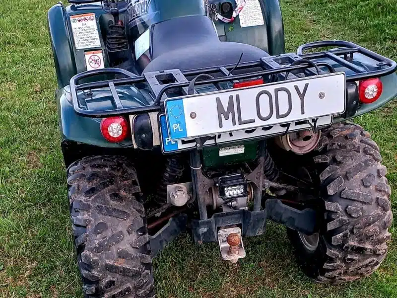Yamaha grizzly 660 quad