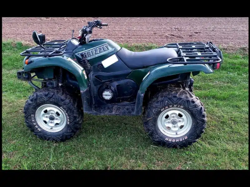 Yamaha grizzly 660 quad