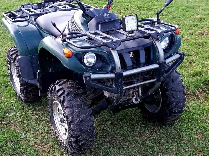 Yamaha grizzly 660 quad