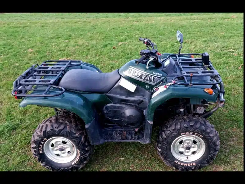 Yamaha grizzly 660 quad