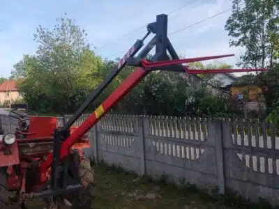 Kły widły ładowacz tuz tur na tył ciągnika do bel balotów Transport