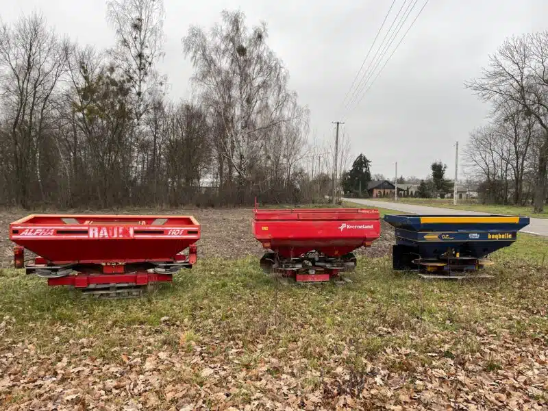 Kverneland rozsiewacz z komputerem