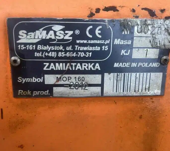 Zamiatarka SAMASZ! Stan dobry