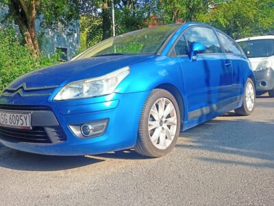 Citroen C4 coupe uszkodzony silnik