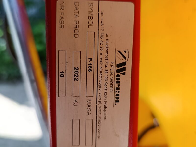 Opryskiwacz 600l 12