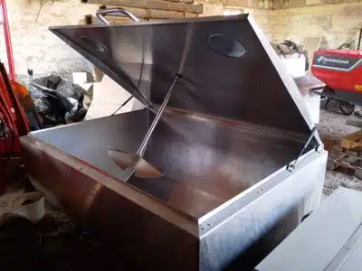 Zbiornik na mleko eurotank 1250l