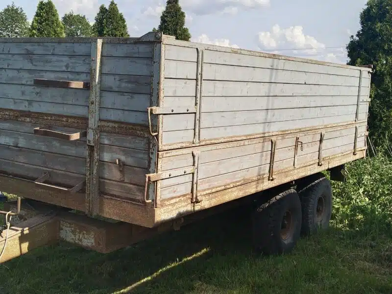 Przyczepa wywrotka tandem