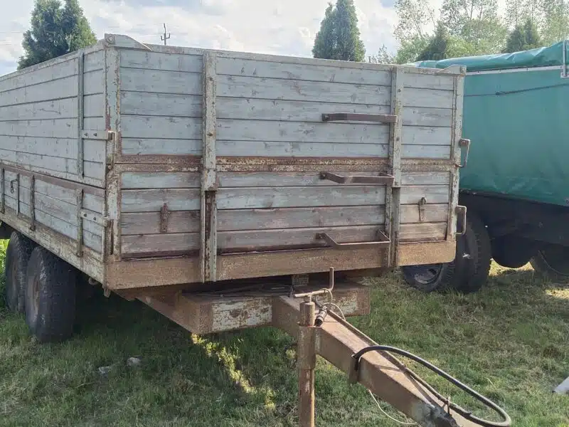 Przyczepa wywrotka tandem