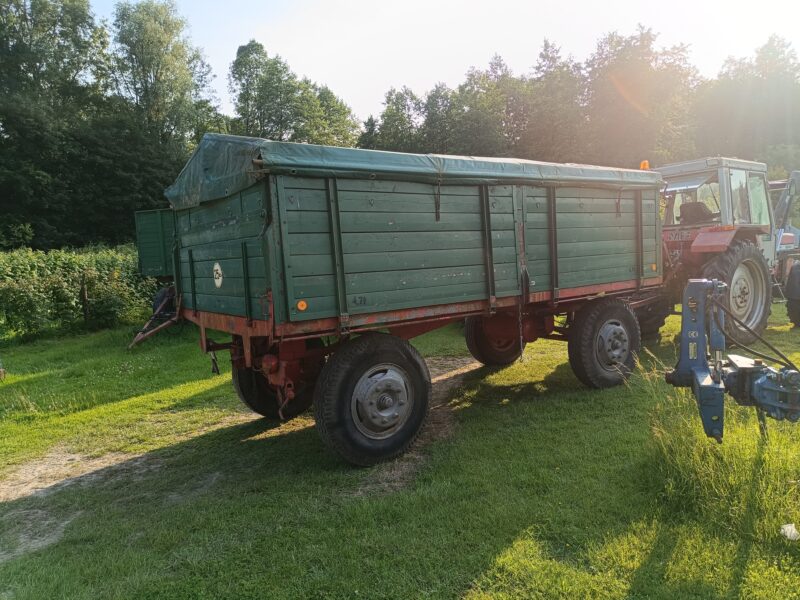 Przyczepa 10 ton z plandeką