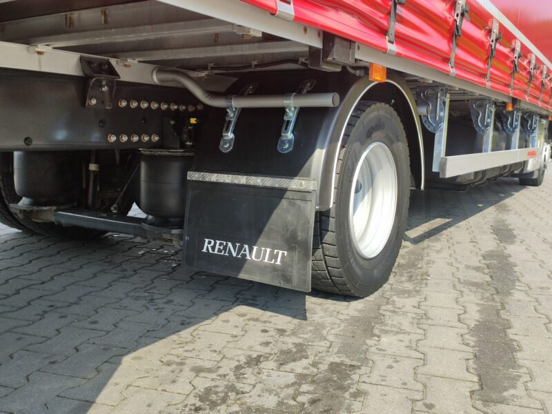 Renault D12.240 E6 Firana Tył Drzwi Dach Zsuwany Długa 830cm Automat Kabina Glob Salon PL Zadbana Super STAN !!! Midlum