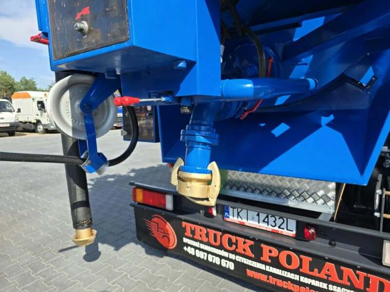Iveco WUKO MULLER KOMBI DO CZYSZCZENIA KANAŁÓW WUKO asenizacyjny separator beczka odpady czyszczenie kanalizacja