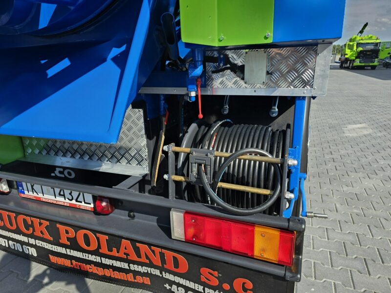 Iveco WUKO MULLER KOMBI DO CZYSZCZENIA KANAŁÓW WUKO asenizacyjny separator beczka odpady czyszczenie kanalizacja