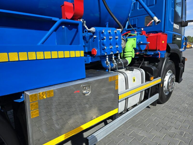 Iveco WUKO MULLER KOMBI DO CZYSZCZENIA KANAŁÓW WUKO asenizacyjny separator beczka odpady czyszczenie kanalizacja