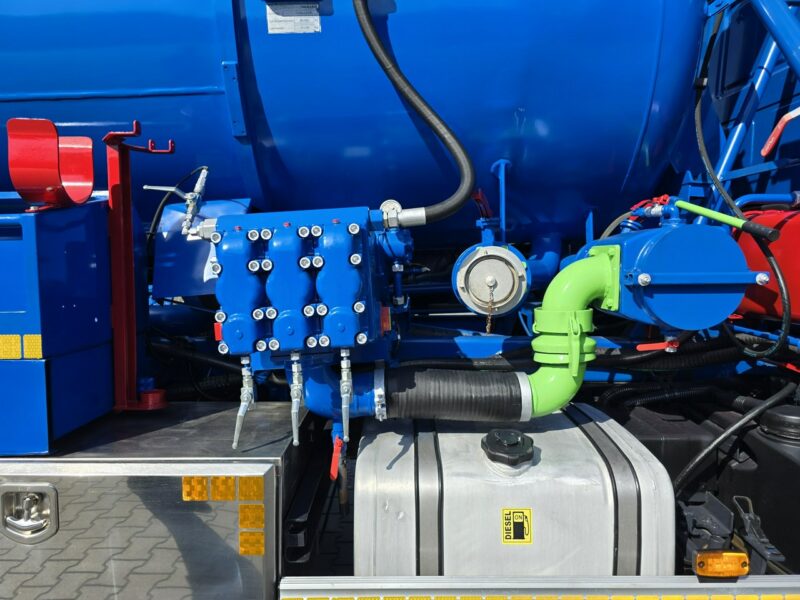 Iveco WUKO MULLER KOMBI DO CZYSZCZENIA KANAŁÓW WUKO asenizacyjny separator beczka odpady czyszczenie kanalizacja