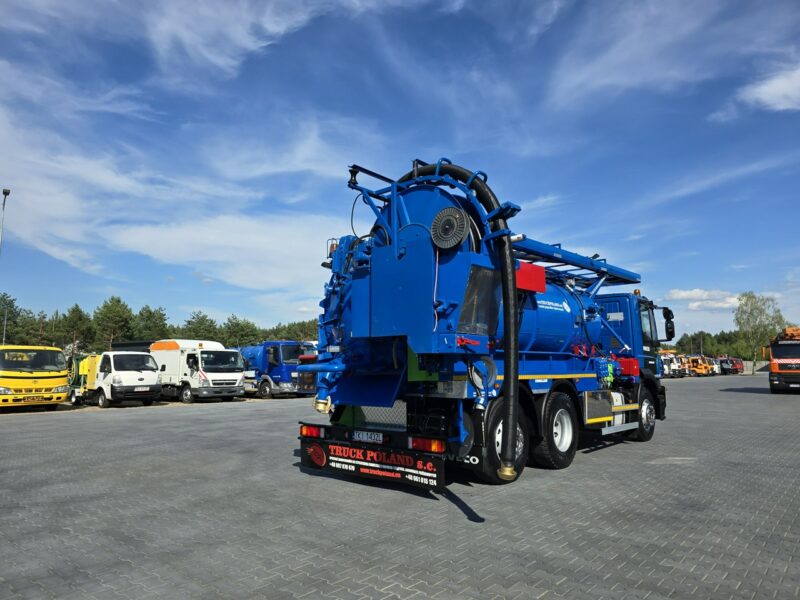 Iveco WUKO MULLER KOMBI DO CZYSZCZENIA KANAŁÓW WUKO asenizacyjny separator beczka odpady czyszczenie kanalizacja