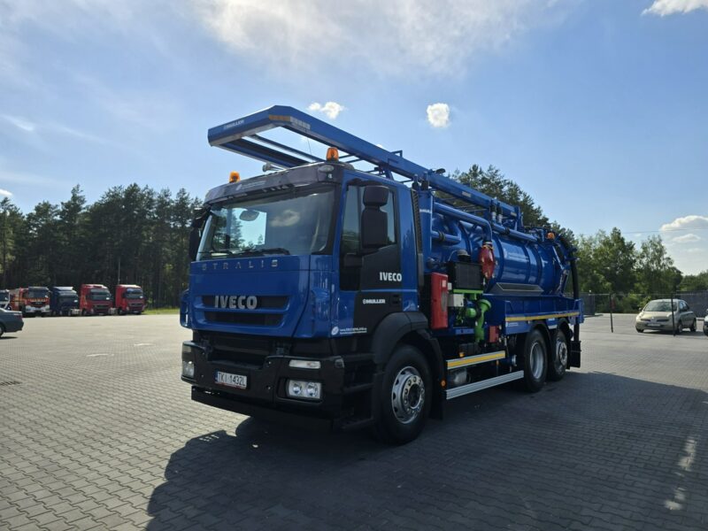 Iveco WUKO MULLER KOMBI DO CZYSZCZENIA KANAŁÓW WUKO asenizacyjny separator beczka odpady czyszczenie kanalizacja