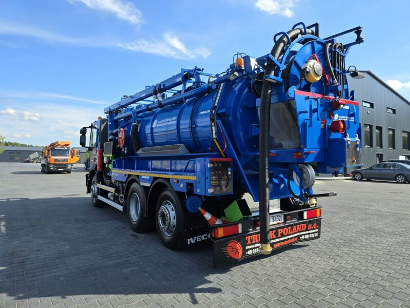 Iveco WUKO MULLER KOMBI DO CZYSZCZENIA KANAŁÓW WUKO asenizacyjny separator beczka odpady czyszczenie kanalizacja