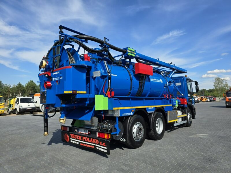 Iveco WUKO MULLER KOMBI DO CZYSZCZENIA KANAŁÓW WUKO asenizacyjny separator beczka odpady czyszczenie kanalizacja