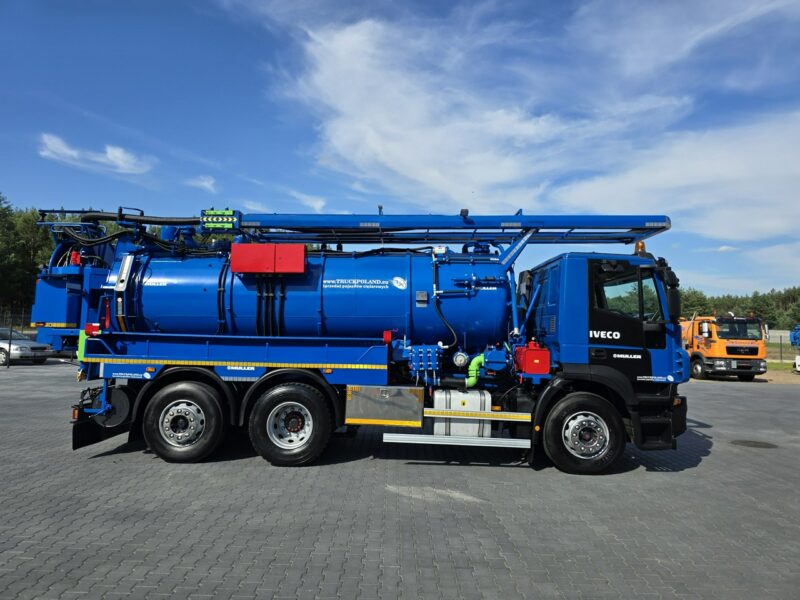 Iveco WUKO MULLER KOMBI DO CZYSZCZENIA KANAŁÓW WUKO asenizacyjny separator beczka odpady czyszczenie kanalizacja