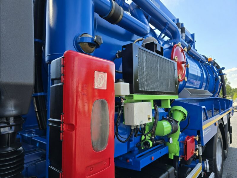 Iveco WUKO MULLER KOMBI DO CZYSZCZENIA KANAŁÓW WUKO asenizacyjny separator beczka odpady czyszczenie kanalizacja