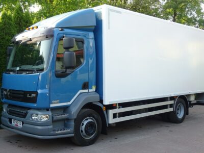 DAF LF 55.220 Euro 5 kontener 14 palet Winda ! Sprowadzony Daf LF 55.220 Euro5 Kontener 14p Winda, Tylko 491 tys.km!