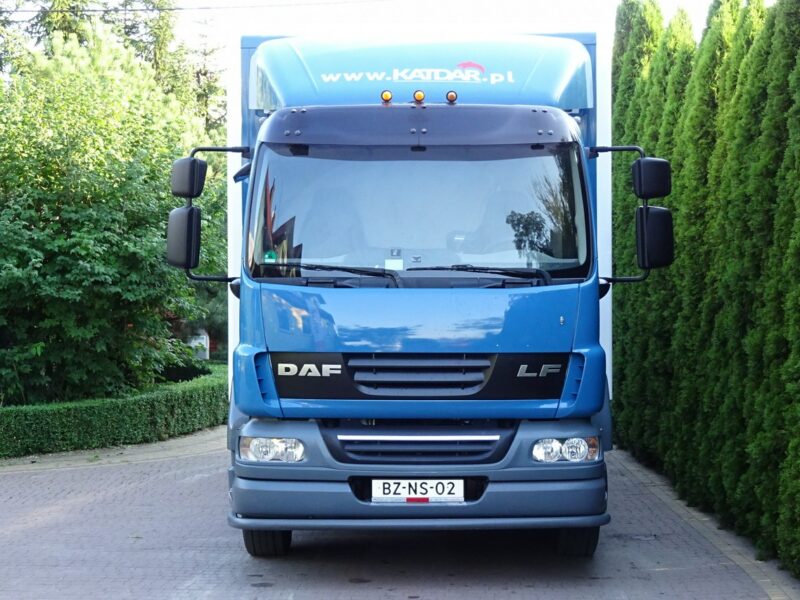 DAF LF 55.220 Euro 5 kontener 14 palet Winda ! Sprowadzony Daf LF 55.220 Euro5 Kontener 14p Winda, Tylko 491 tys.km!