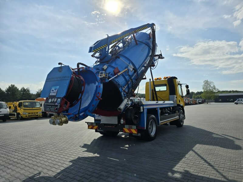 DAF WHALE 2012 WUKO do zbierania odpadów płynnych WUKO asenizacyjny separator beczka odpady czyszczenie kanalizacja