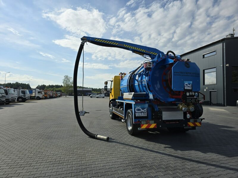 DAF WHALE 2012 WUKO do zbierania odpadów płynnych WUKO asenizacyjny separator beczka odpady czyszczenie kanalizacja