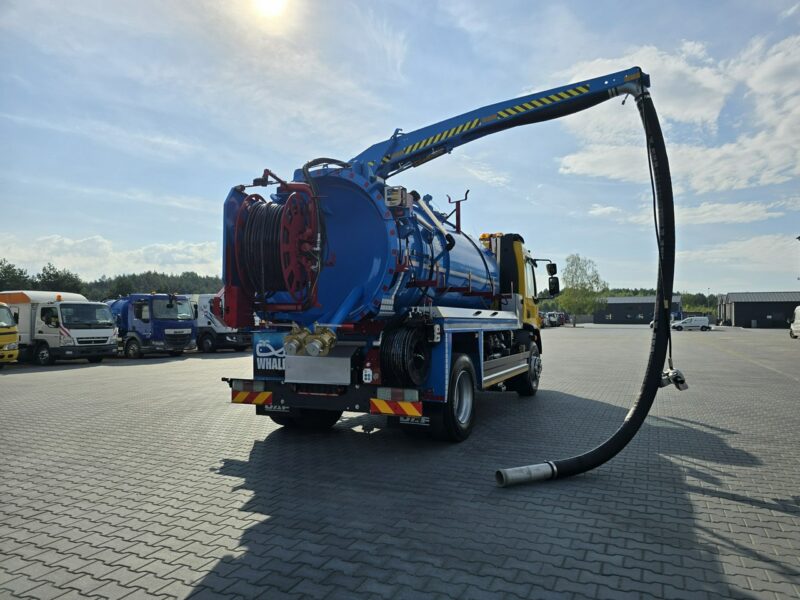 DAF WHALE 2012 WUKO do zbierania odpadów płynnych WUKO asenizacyjny separator beczka odpady czyszczenie kanalizacja