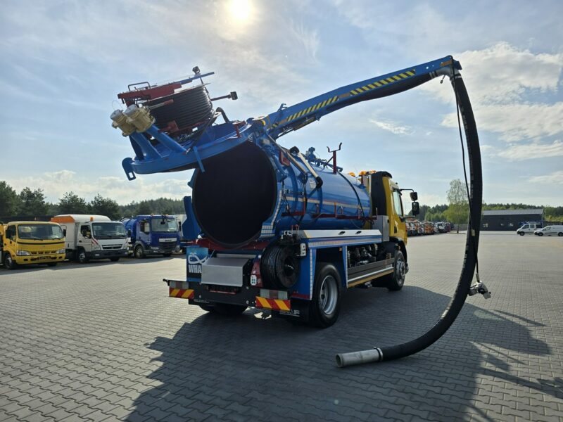 DAF WHALE 2012 WUKO do zbierania odpadów płynnych WUKO asenizacyjny separator beczka odpady czyszczenie kanalizacja