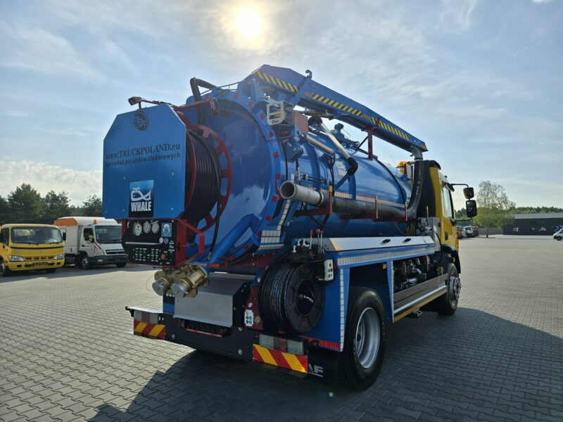 DAF WHALE 2012 WUKO do zbierania odpadów płynnych WUKO asenizacyjny separator beczka odpady czyszczenie kanalizacja