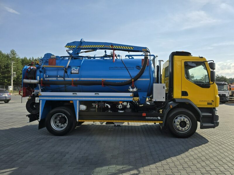 DAF WHALE 2012 WUKO do zbierania odpadów płynnych WUKO asenizacyjny separator beczka odpady czyszczenie kanalizacja