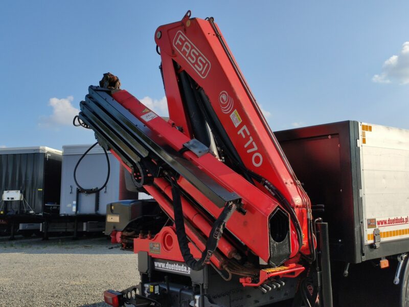 Volvo FM 440 6x4 HDS FASSI F170 Składany w Literę Z E5 Mały Przebieg Zadbany Sprawny Ważne UDT Gotowy do Pracy Super stan