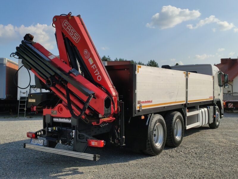 Volvo FM 440 6x4 HDS FASSI F170 Składany w Literę Z E5 Mały Przebieg Zadbany Sprawny Ważne UDT Gotowy do Pracy Super stan