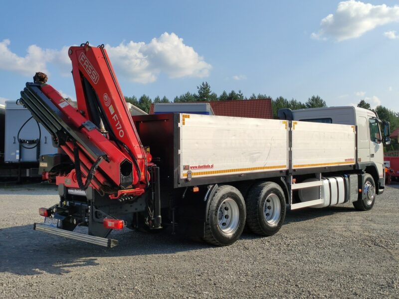 Volvo FM 440 6x4 HDS FASSI F170 Składany w Literę Z E5 Mały Przebieg Zadbany Sprawny Ważne UDT Gotowy do Pracy Super stan
